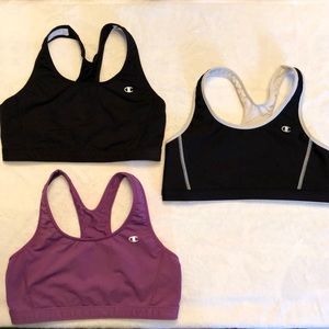 Three Champion Reversable Sports Bras